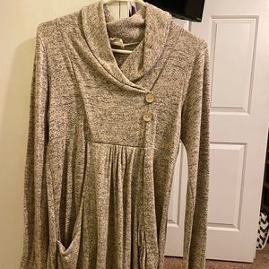 Eleven Oaks. medium. Long sleeved, sweater dress.